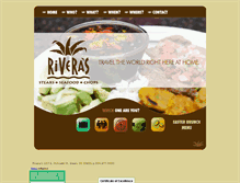 Tablet Screenshot of caferivera.net